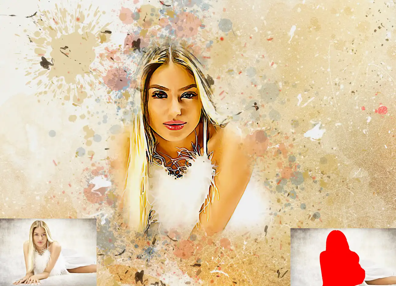 Pro Oil Artistic Photoshop Action 7 078705