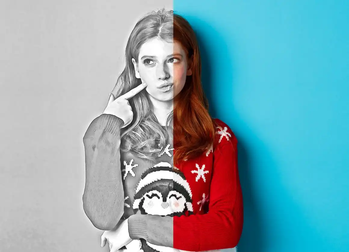 Pro Pencil Sketch Photoshop Action 7 078072