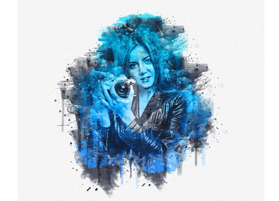 Pro Watercolor Photoshop Action-2 4 078218