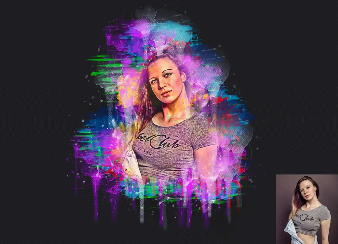 Pro Watercolor Photoshop Action-2 5 078199