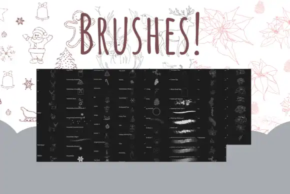 Procreate Christmas Toolkit X 90 Brushes 4 074029