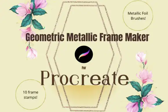 Procreate Geometric Frame Toolkit