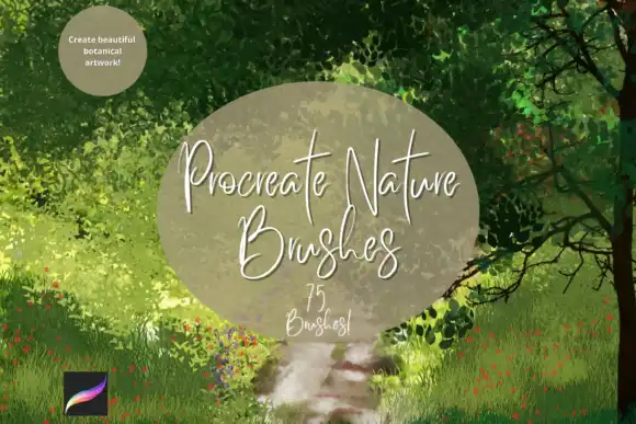 Procreate Nature Brushes X 75
