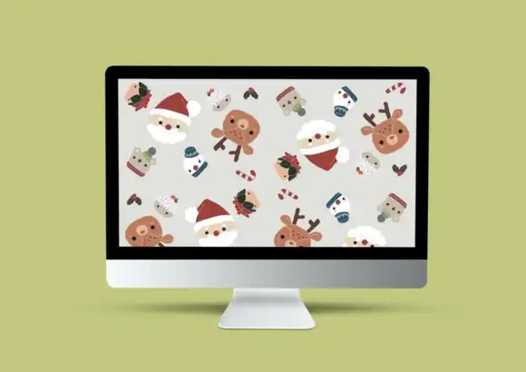 Procreate Stamps Brushes Cute Christmas 12 072507