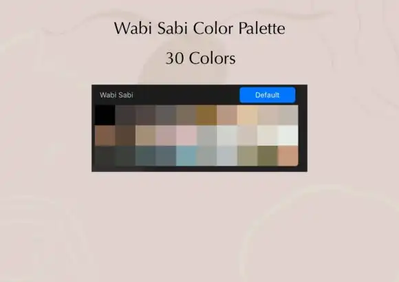 Procreate Stamps Brushes Wabi Sabi 7 072507