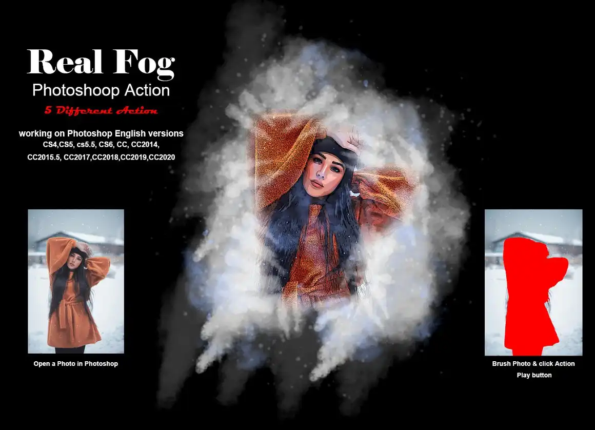Real Fog Photoshop Action