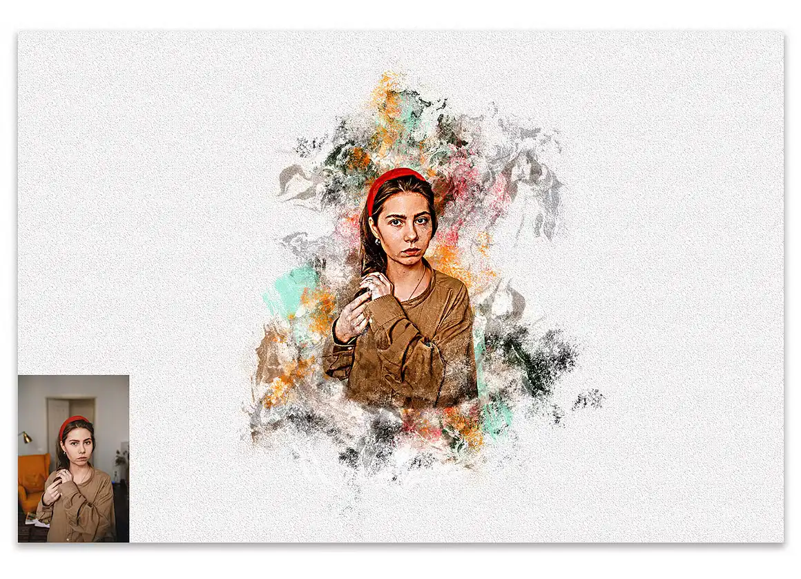 Real Painting Photoshop Action 8 078705
