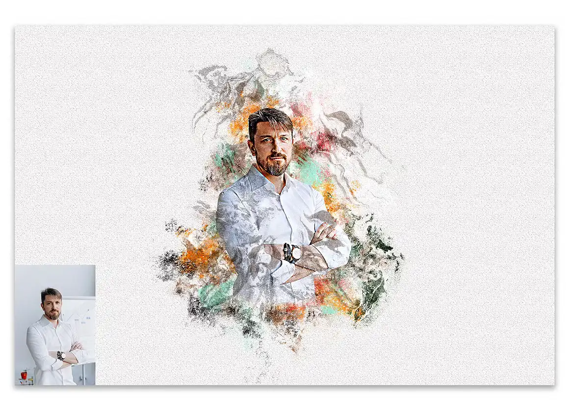 Real Painting Photoshop Action 10 078705