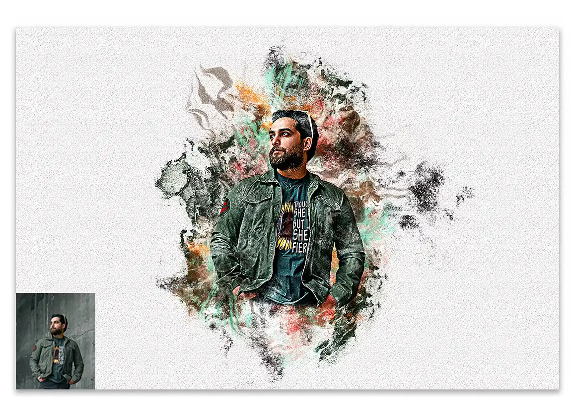 Real Painting Photoshop Action 5 078705