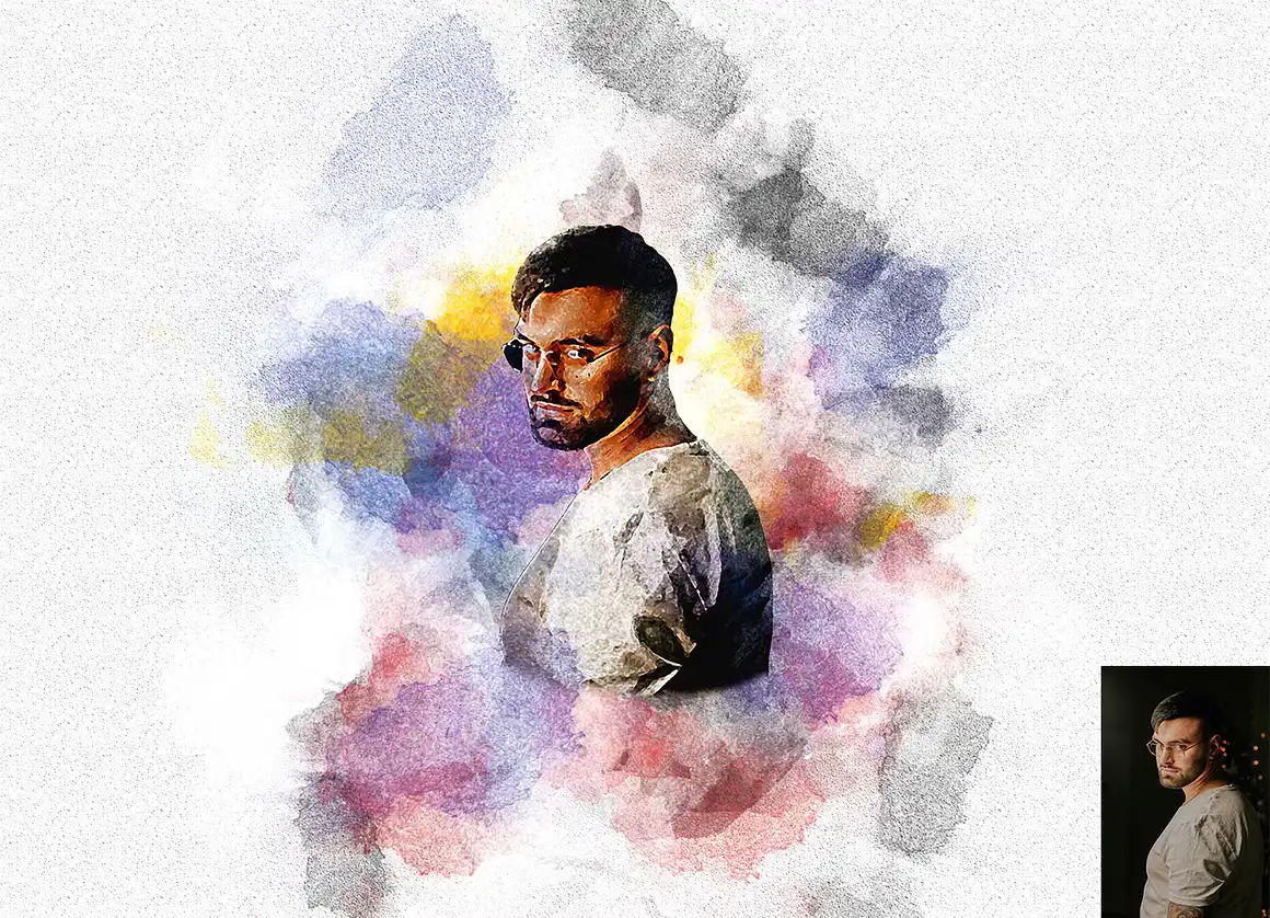 Realistic Drawing Effect PS Action Free Download