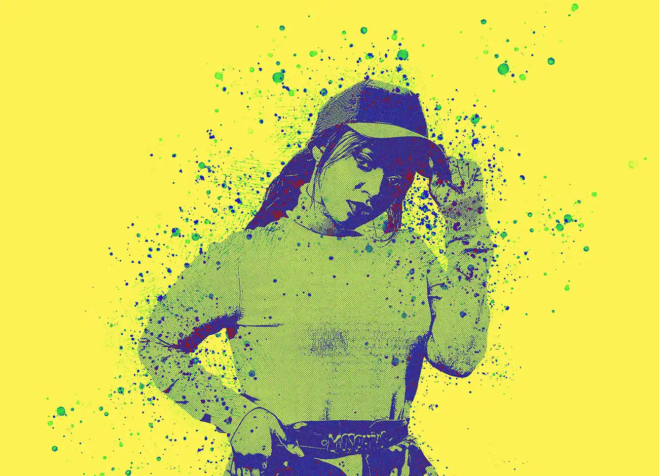 Risograph Effect Photoshop Action 3 078705