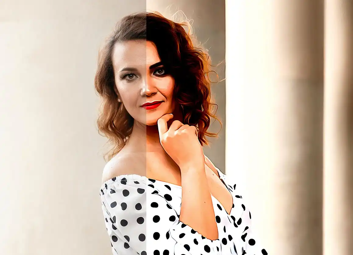 Shining Oil Effect Photoshop Action 10 078049