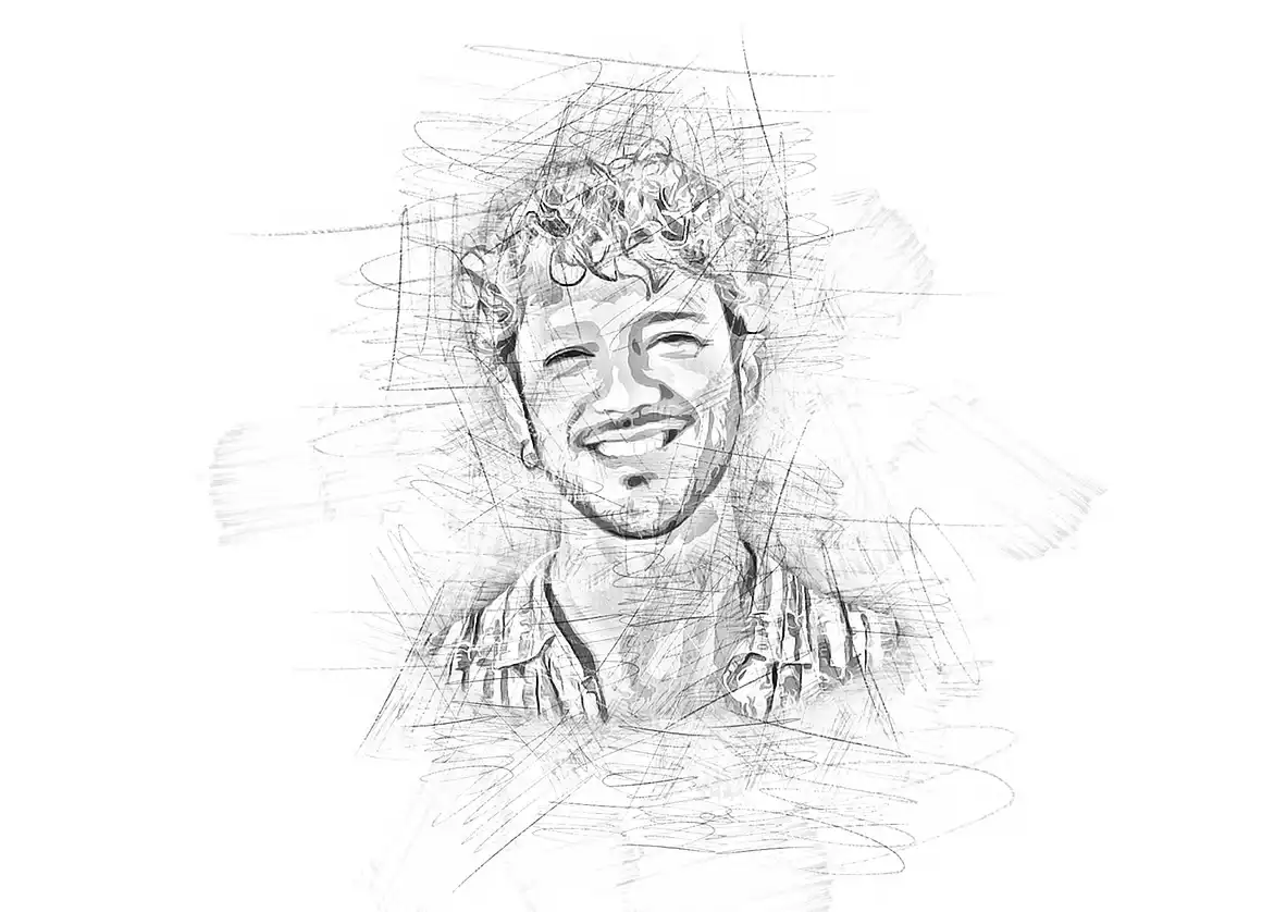 Sketch Cartoon Effect PS Action 10 078530