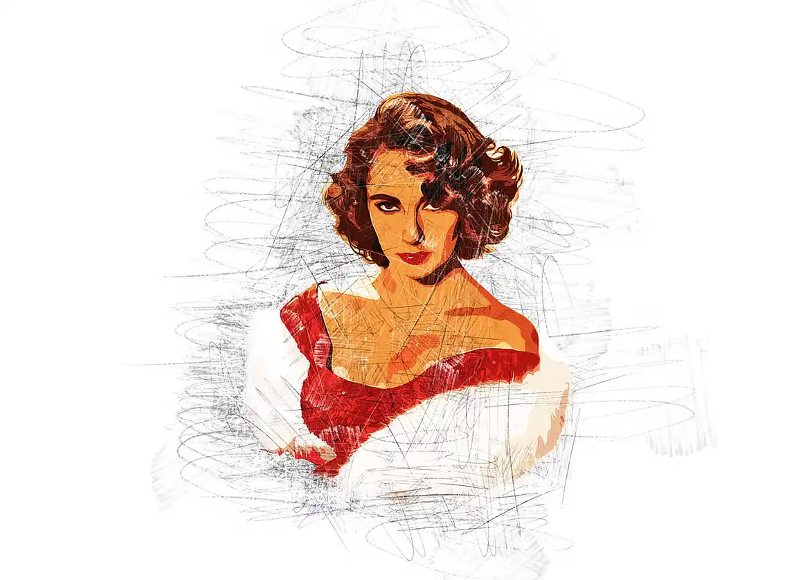 Sketch Cartoon Effect PS Action 6 078530