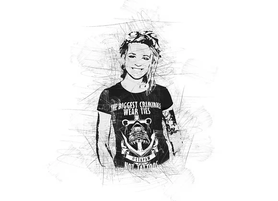 Sketch Cartoon Effect PS Action 3 078524