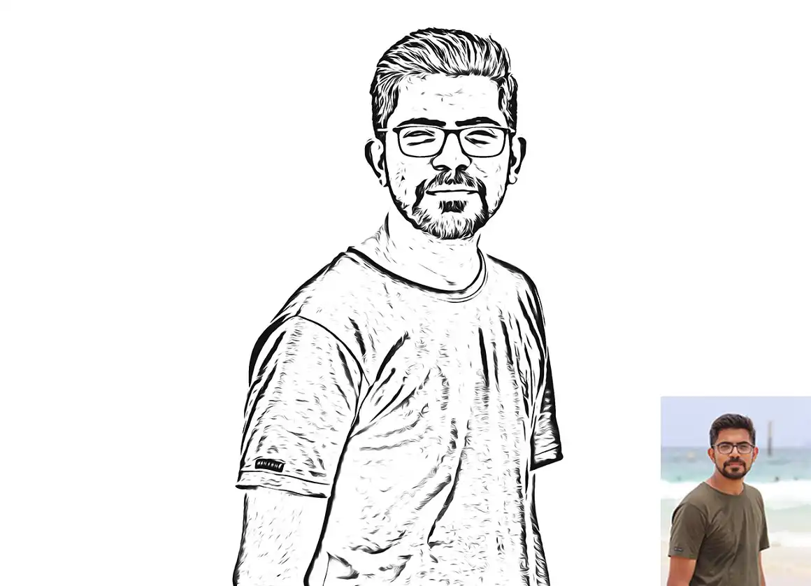 Sketch Oil Effect Photoshop Action - 2 11 078032