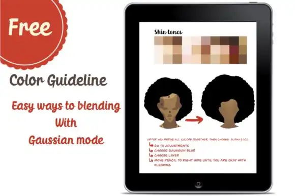 Skin Tones Procreate 10 Styles 3 074029