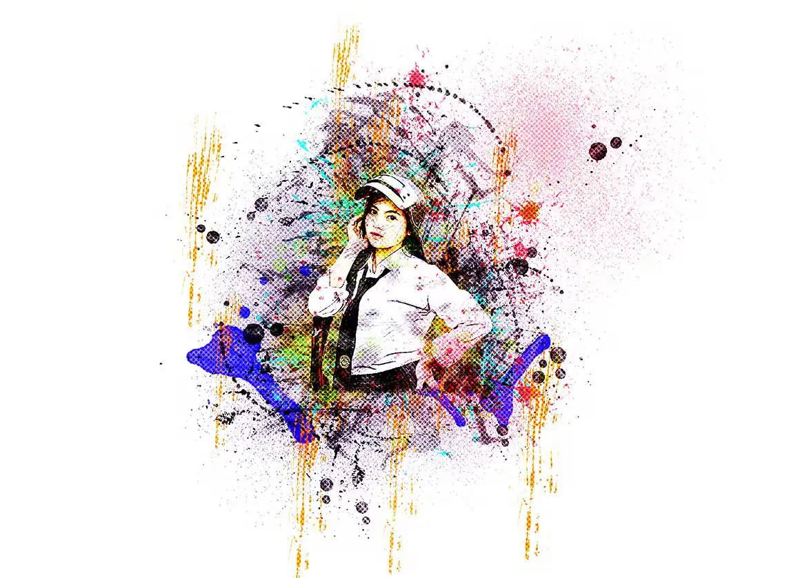 Splash Painting Photoshop Action 5 078646