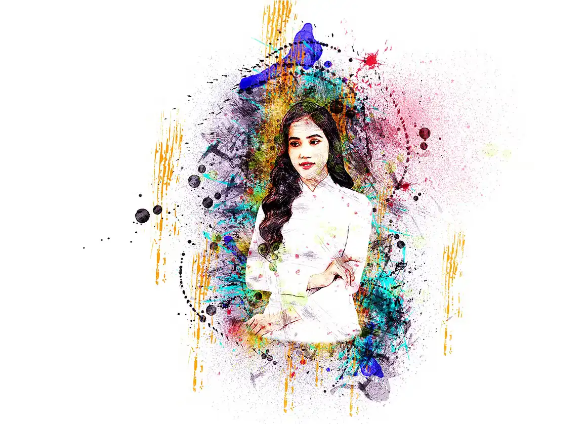 Splash Painting Photoshop Action 8 078627