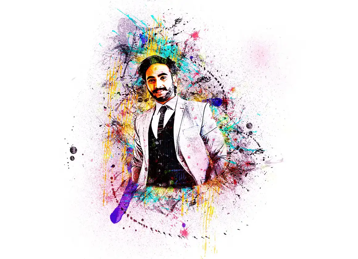 Splash Painting Photoshop Action 9 078616