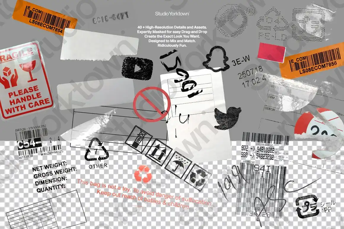 Stickers and Labels Collection 4 074029