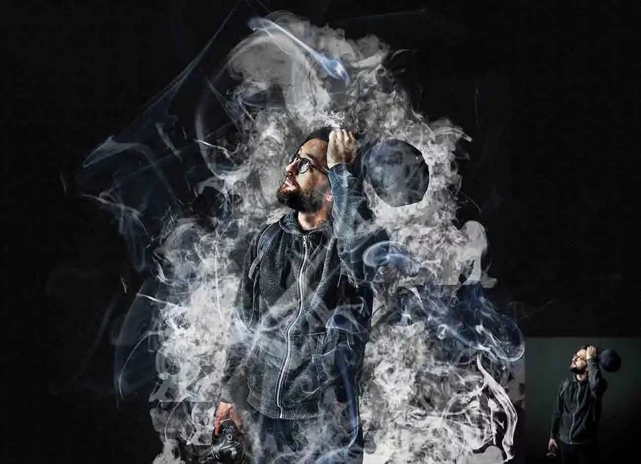 Stunning Smoke Photoshop Action 4 078355