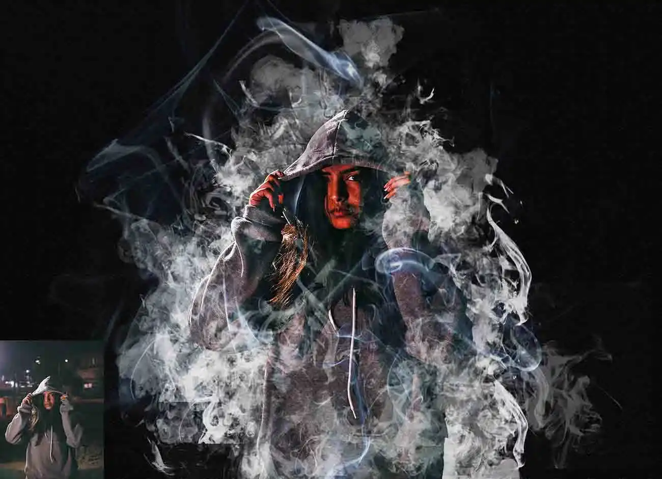 Stunning Smoke Photoshop Action 5 078344