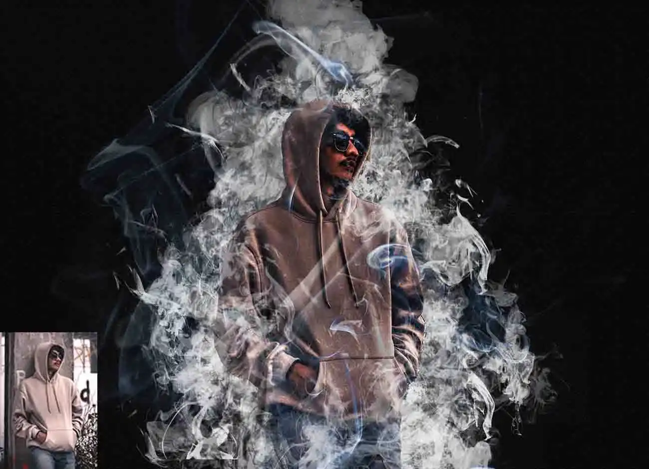 Stunning Smoke Photoshop Action 10 078271