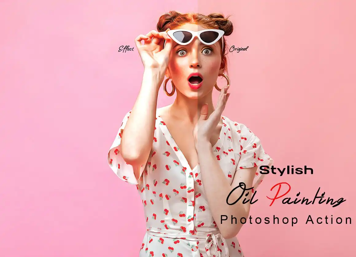 Stylish Oil Painting PS Action