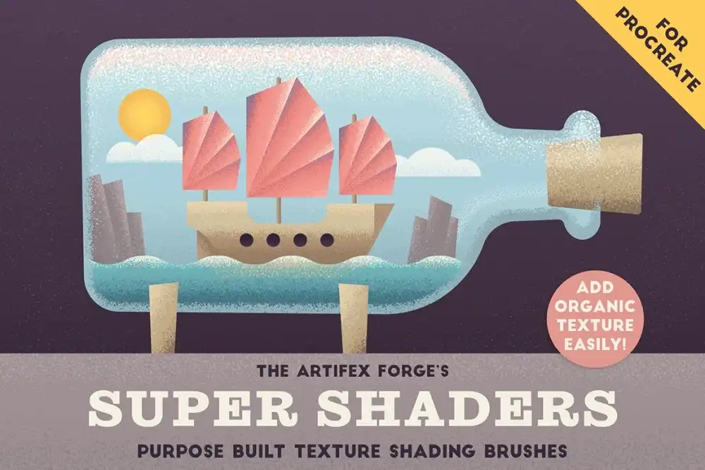 Super Shaders – Procreate Brushes
