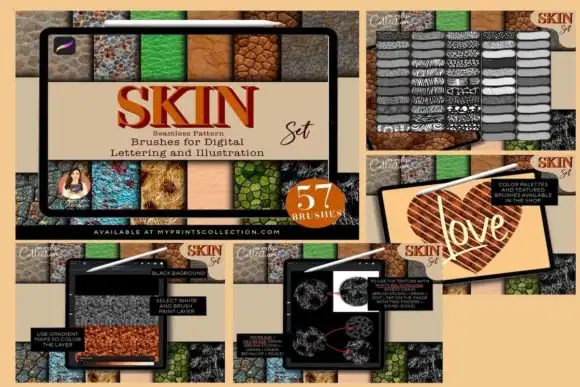 Texture Procreate Bundle