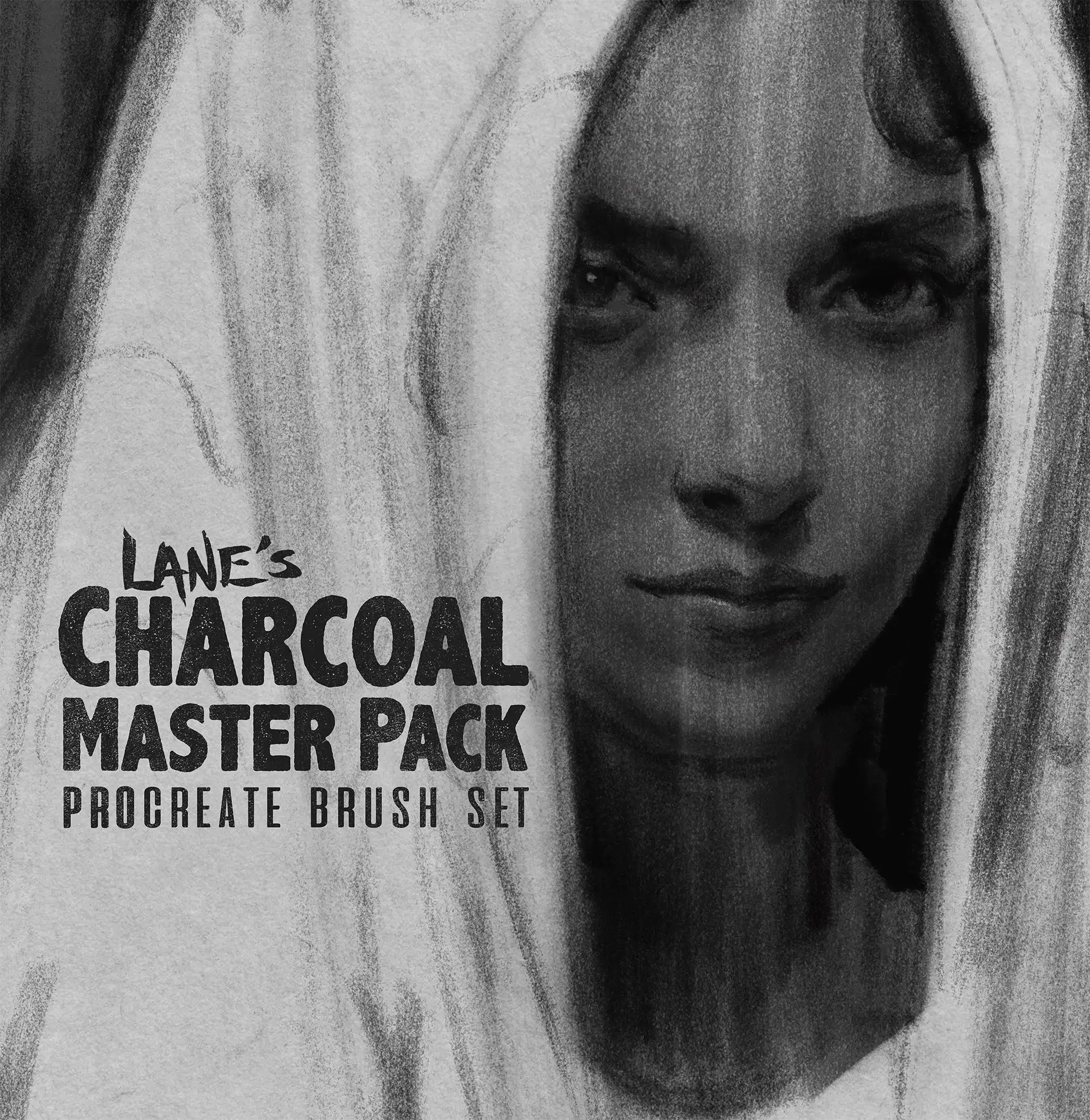 The Charcoal Master Pack - Procreate Brush Set 13 072211