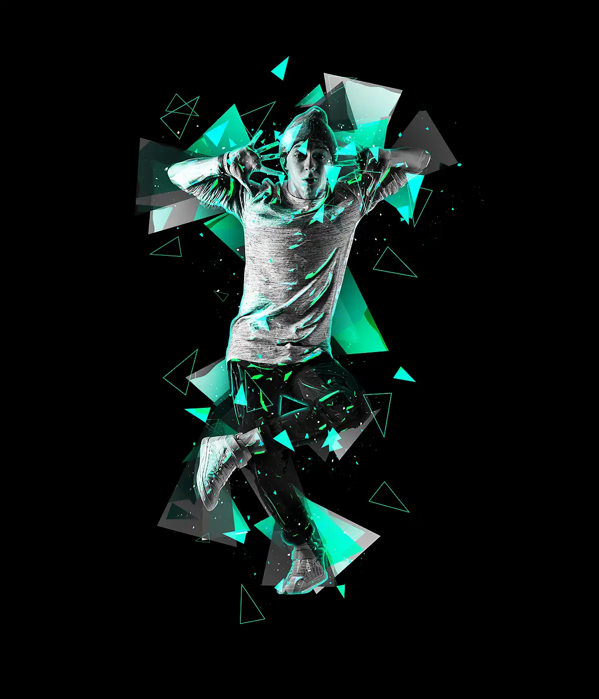 Triangles Photoshop Action 5 074029