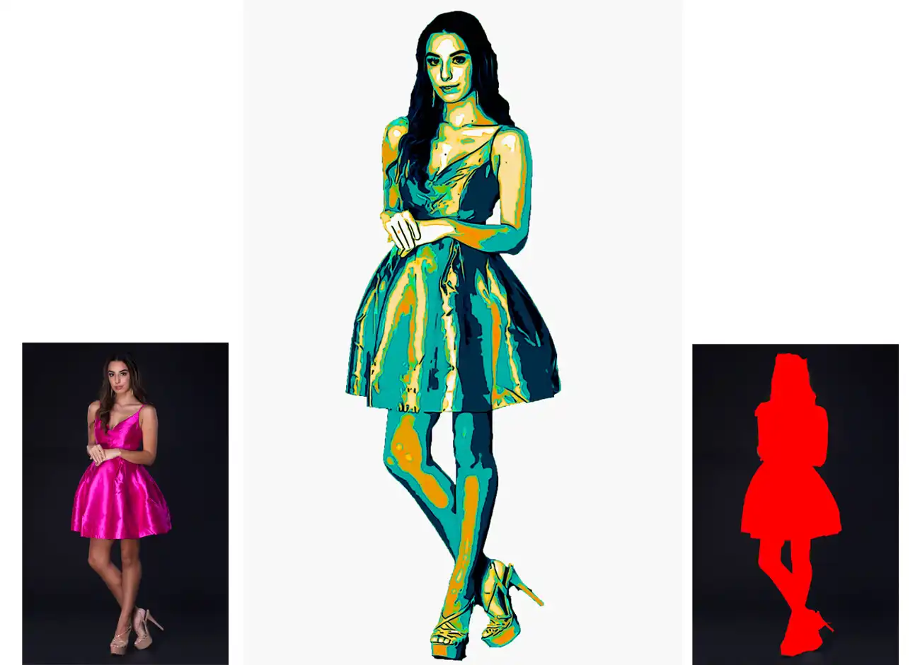 Tricolor Tracer Photoshop Action 9 077975