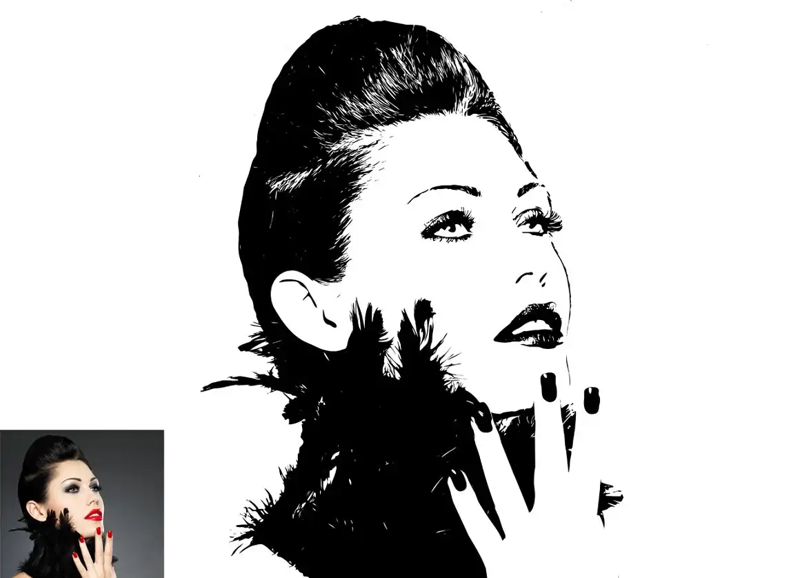 Vector Effect Photoshop Action 8 077925