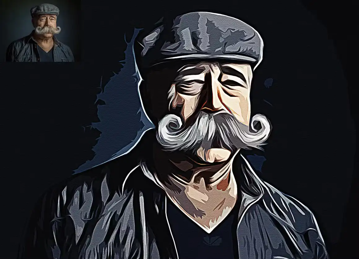 Vexel Art Portrait Photoshop Action 5 078336