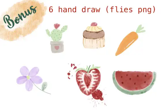 Watercolor Brush Set for Procreate 4 074029