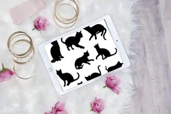 10 Beautiful Cat Brush Stamps V 1 5 10 beautiful cat brush stamps v 1 graphics 27735886 4 580x387 37761