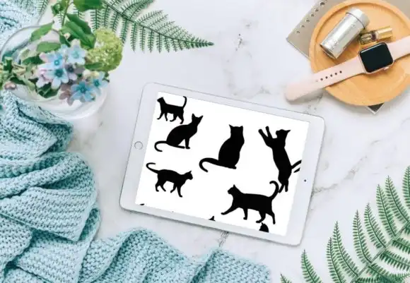 10 Beautiful Cat Brush Stamps V 2 3 10 beautiful cat brush stamps v 2 graphics 27736400 2 580x401 39021