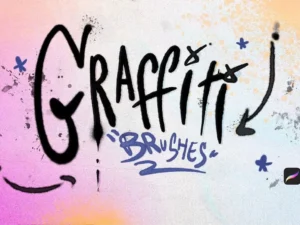 10 graffiti brushes procreate 42766