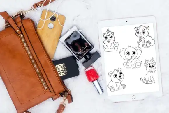 10 Kawaii Animal Brush Stamps V 1 4 10 kawaii animal brush stamps v 1 graphics 27849175 3 580x389 38231