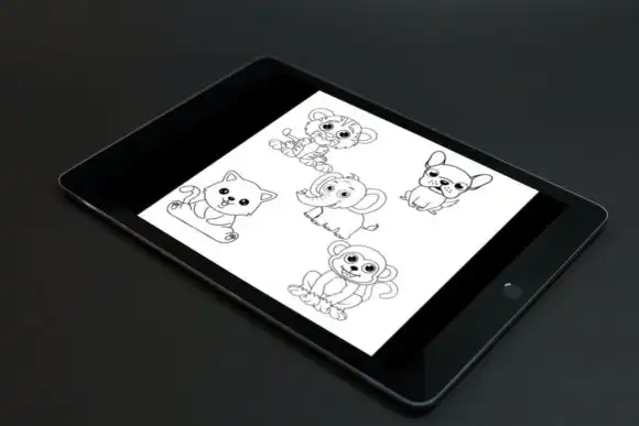10 Kawaii Animal Brush Stamps V 2 5 10 kawaii animal brush stamps v 2 graphics 27849909 4 580x387 36764