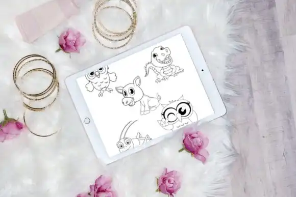 10 Kawaii Animal Brush Stamps V 2 6 10 kawaii animal brush stamps v 2 graphics 27849909 5 580x387 37755