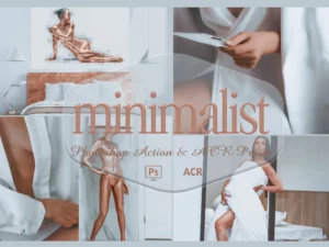 10 minimalist photoshop actions and acr presets, sexy minimal01 41922
