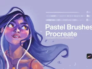 10 pastel brushes procreate 38842