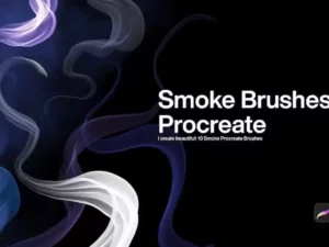 10 smoke brushes procreate 38388
