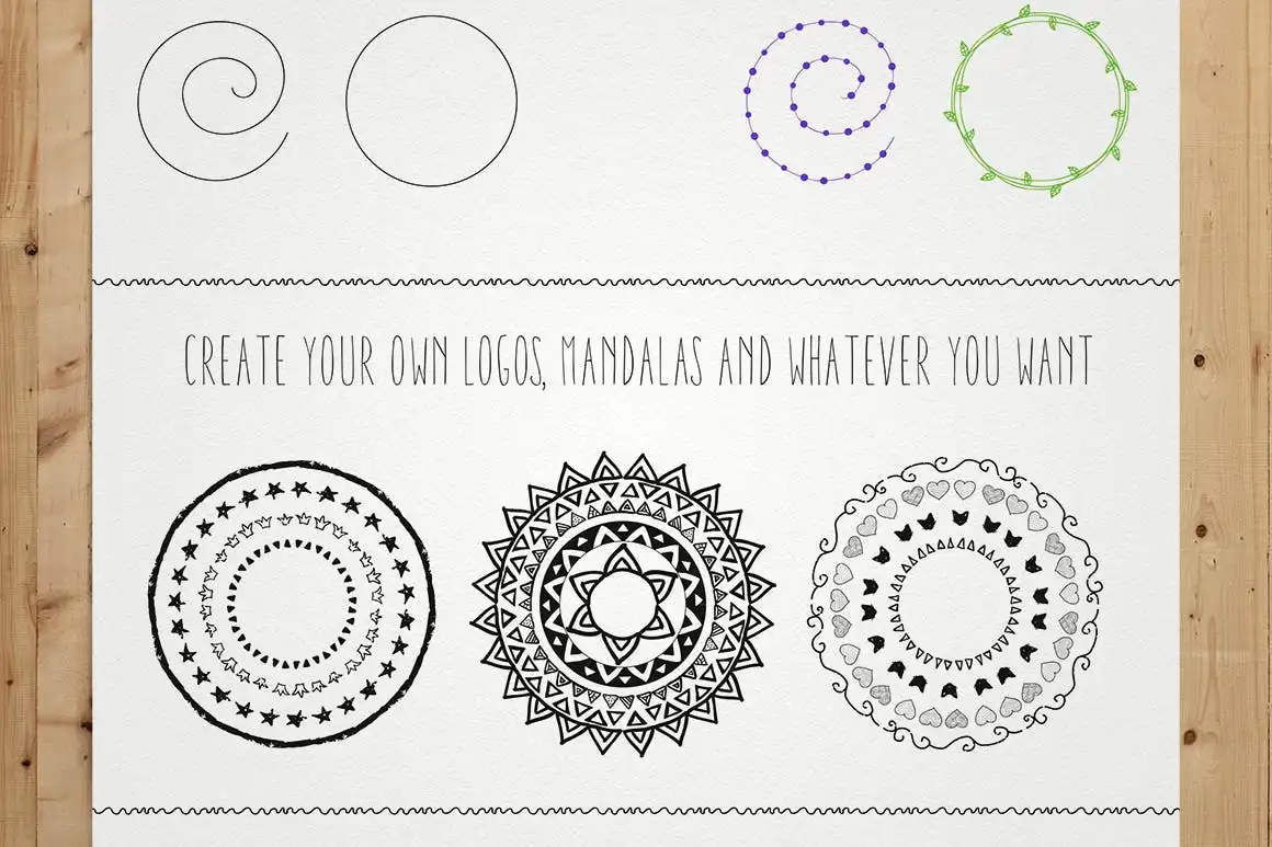 100 Pattern Brushes+9 Graphic Styles 8 100 pattern brushes+9 graphic styles (10) 44953