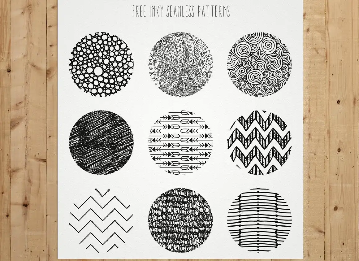 100 Pattern Brushes+9 Graphic Styles 5 100 pattern brushes+9 graphic styles (2) 45147