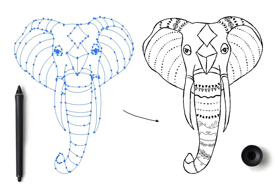 100 Pattern Brushes+9 Graphic Styles 11 100 pattern brushes+9 graphic styles (6) 44751