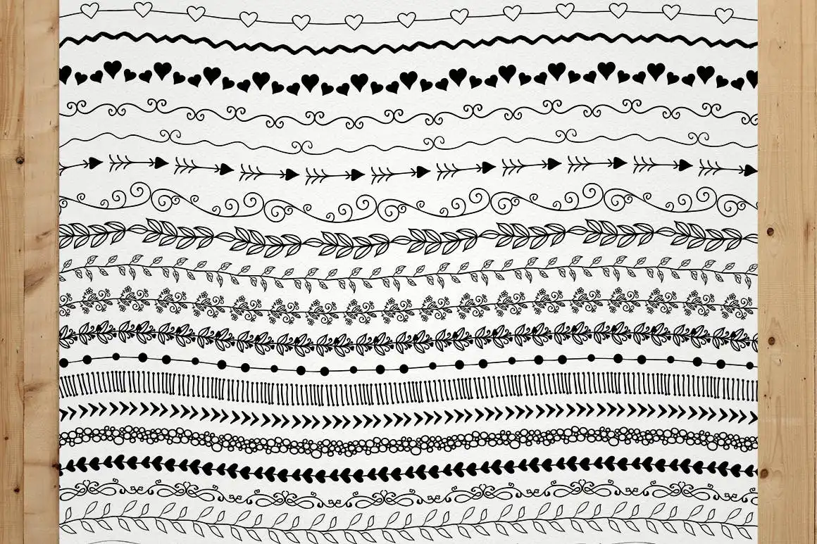 100 Pattern Brushes+9 Graphic Styles 3 100 pattern brushes+9 graphic styles (8) 45206